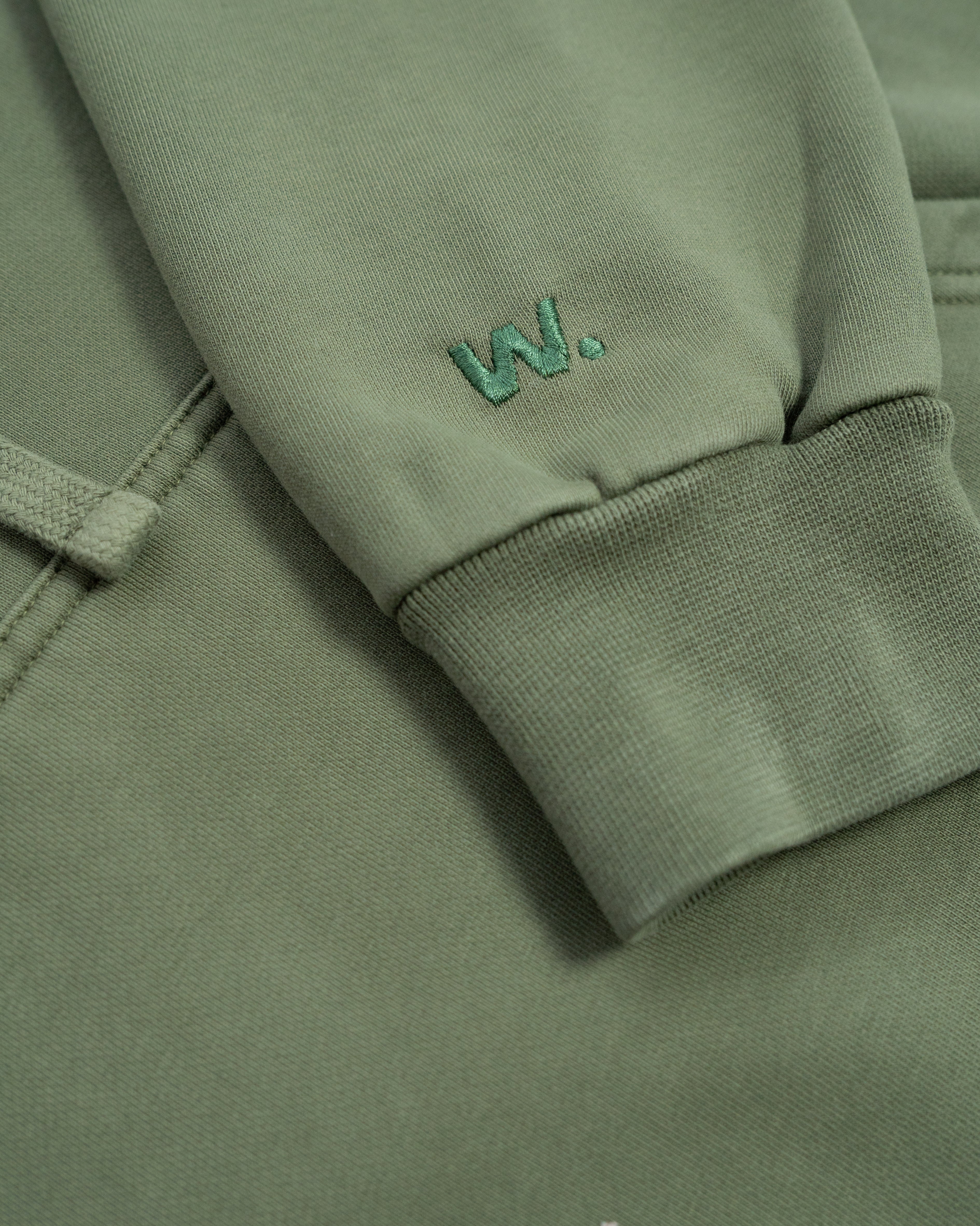 Premium - Hoodie - Moos - Brushed