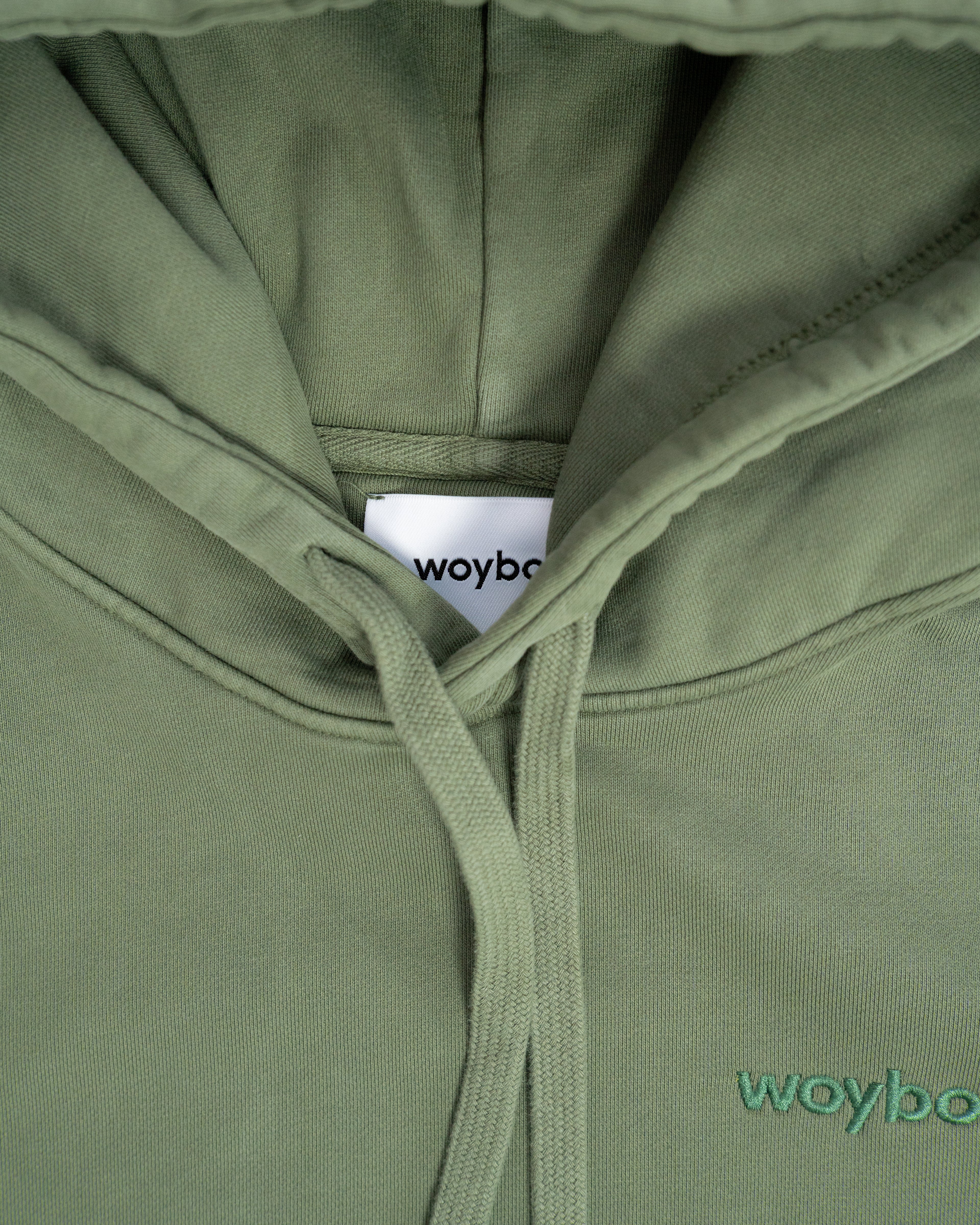 Premium - Hoodie - Moos - Brushed