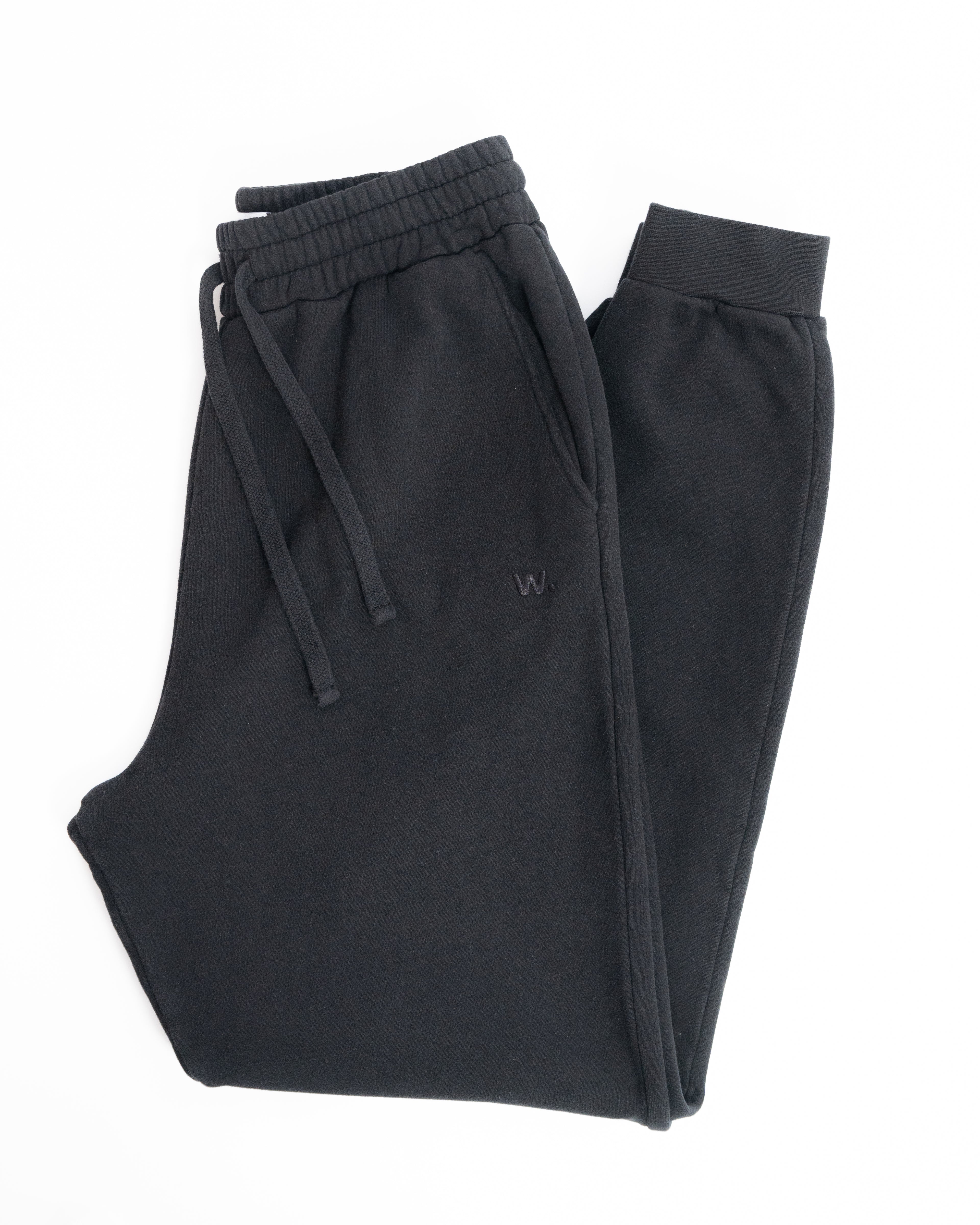 Premium - Sweatpants - Black - Brushed