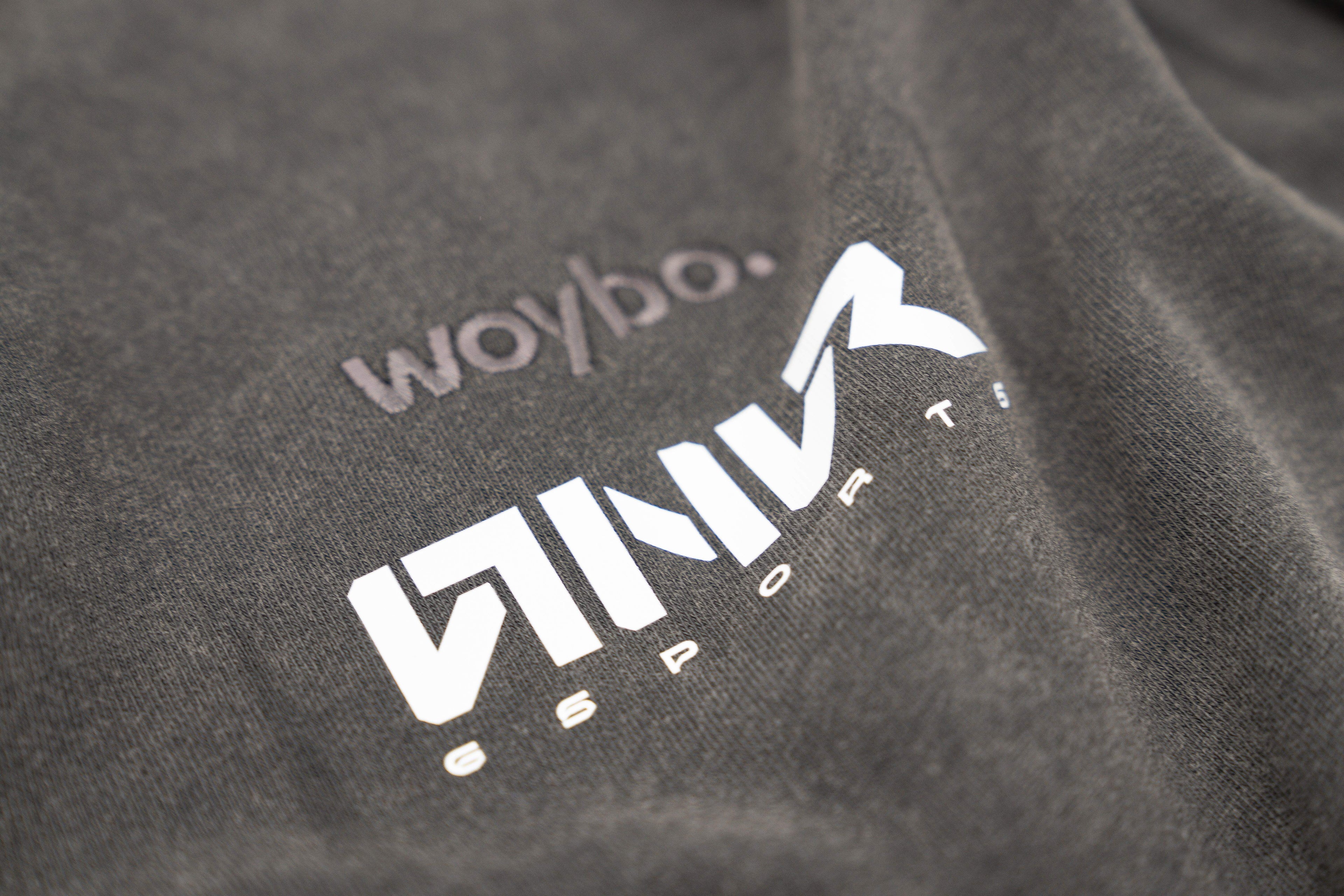 woybo x HNVR Esports - Tee - Charcoal Grey